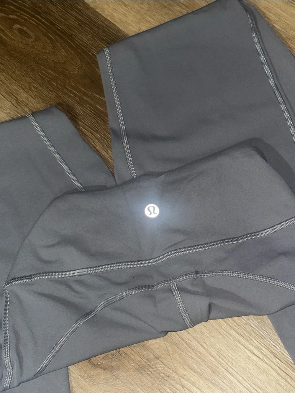 lululemon athletica Gray Boot-Cut Flare Yoga Pants